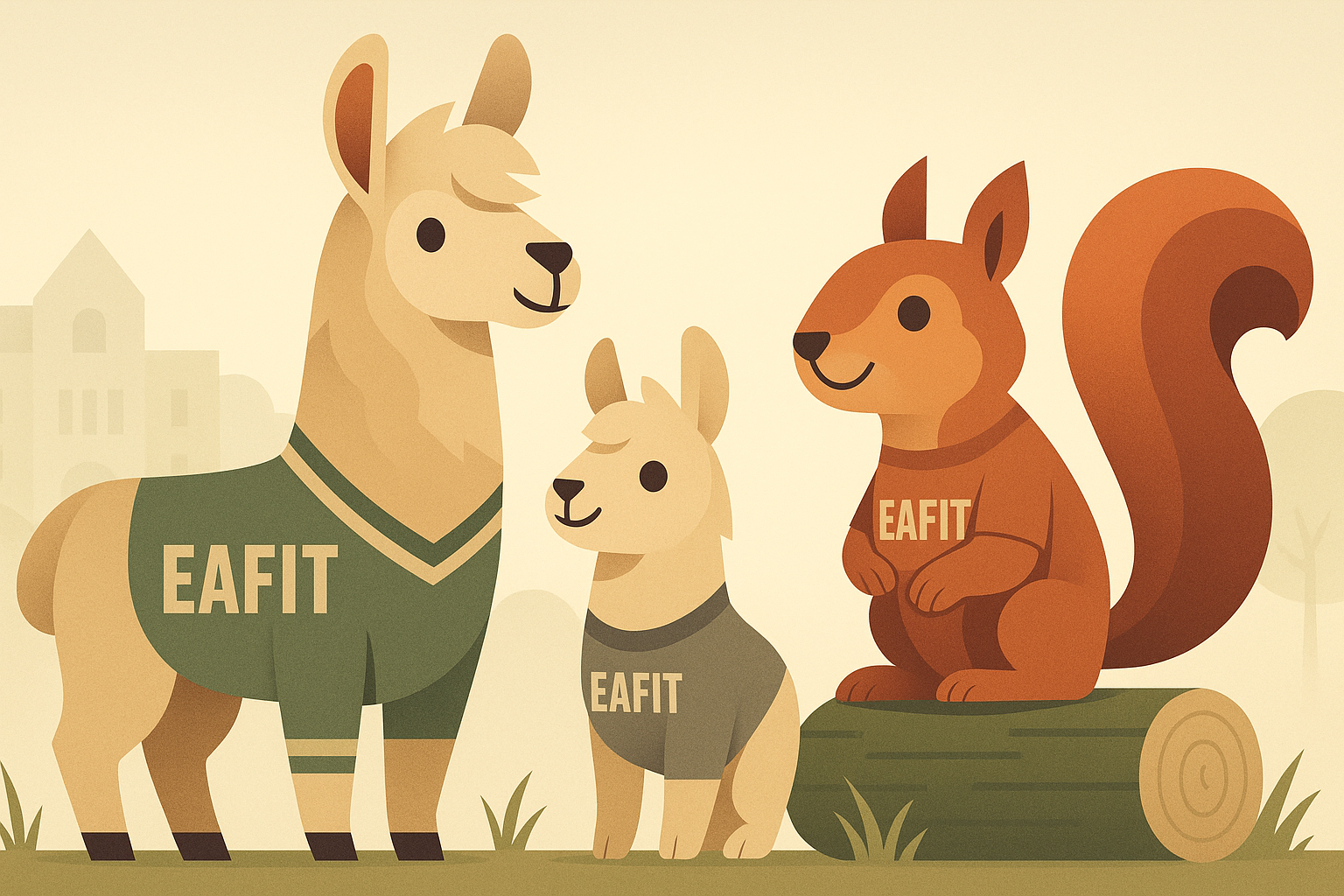 Llamas y Ardillas